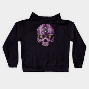 Demon skull Kids Hoodie